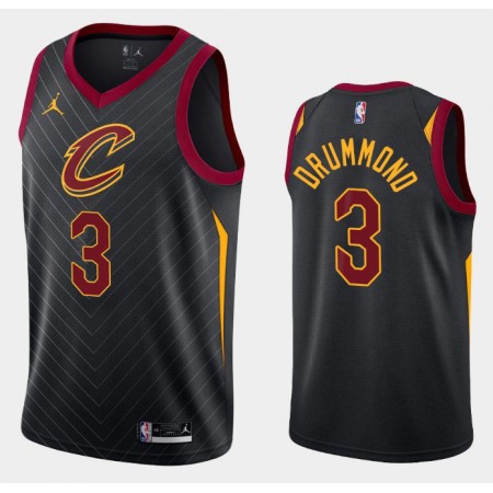Maillot Basket Homme Cleveland Cavaliers Andre Drummond 3 2020-21 Jordan Brand Statement Edition Swingman